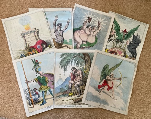 James gillray full set - full,