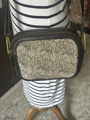 Fossil black white leather - fossil,