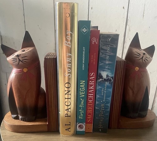 Vintage hand carved wooden - vintage,, hand-carved