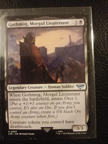 Gothmog morgul lieutenant - morgul,
