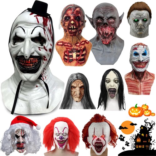 Halloween masks latex mask - masks,