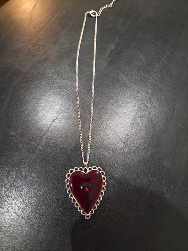 Silver tone metal chain - tone,