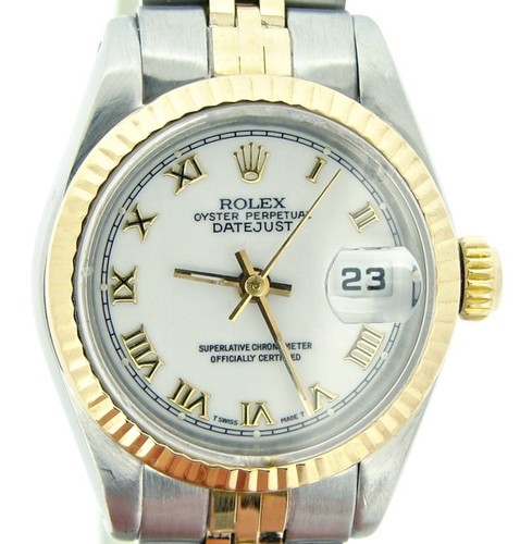Rolex datejust ladies 2tone - datejust,