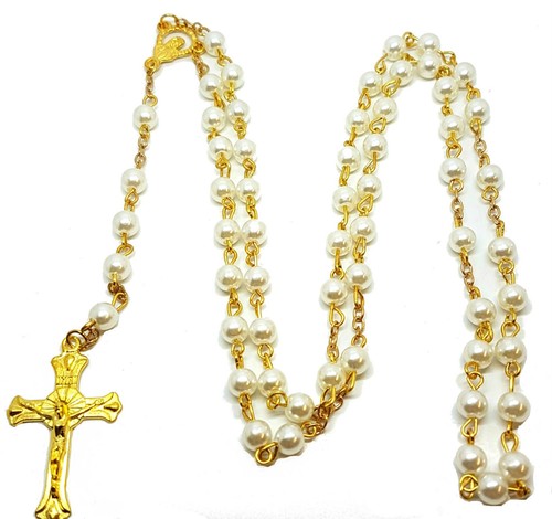 Catholic simulated cream white - catholic,