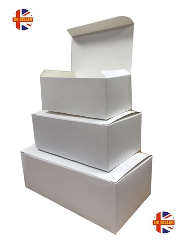 White rectangular boxes fast - rectangular,