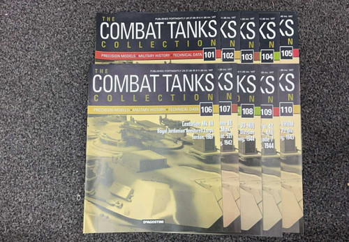 Deagostini combat tanks - deagostini, books