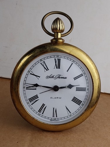 Vintage seth thomas brass - thomas,