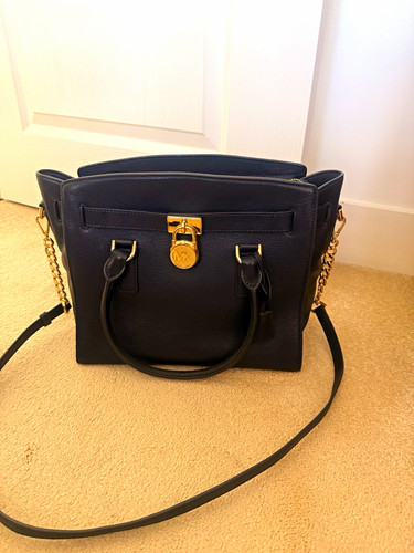 Michael kors navy - michael, pebbled