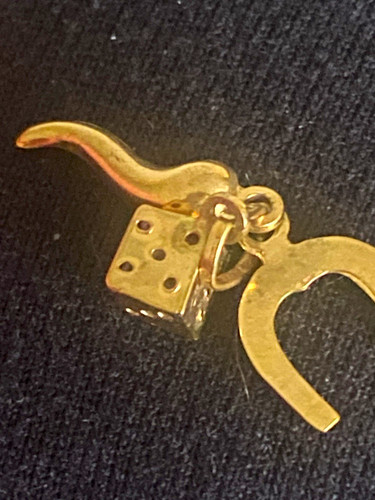 9ct lucky charms pendant 3 - 9ct,