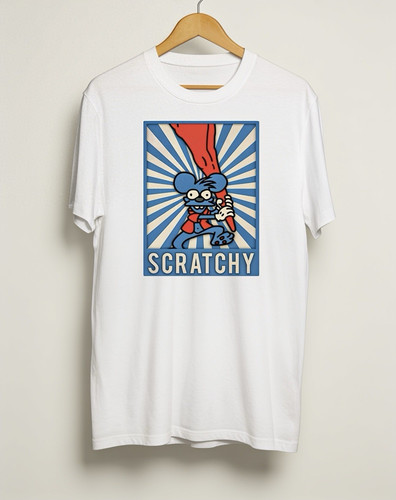 The simpsons scratchy cartoon - the,