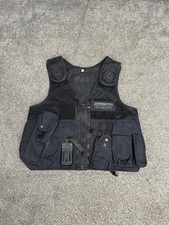 Arktis black utility vest - black,