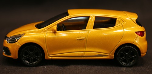 Renault clio yellow - renault, 1:43