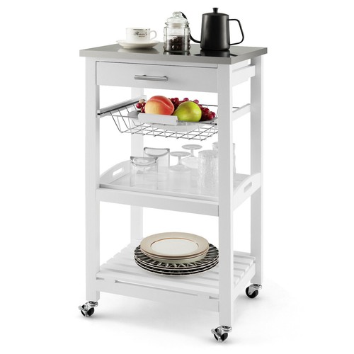 Tier utility serving cart - 4-tier,