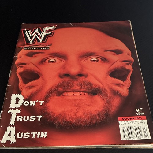 Wwf wrestling magazine october - wrestling,