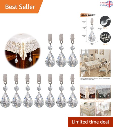 Elegant crystal tablecloth - elegant,