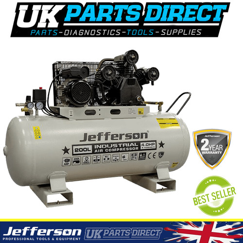 Jefferson 200 litre 4hp - 200,