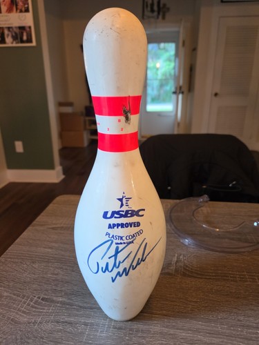 Pete weber autographed used - autographed,