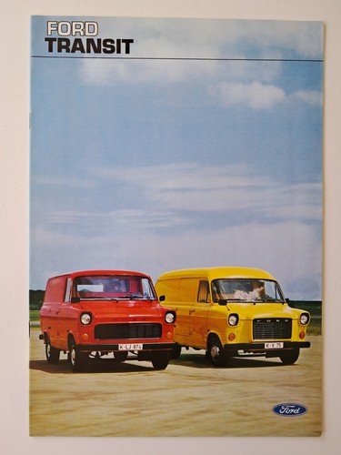 Vintage lorry van - van, brochures