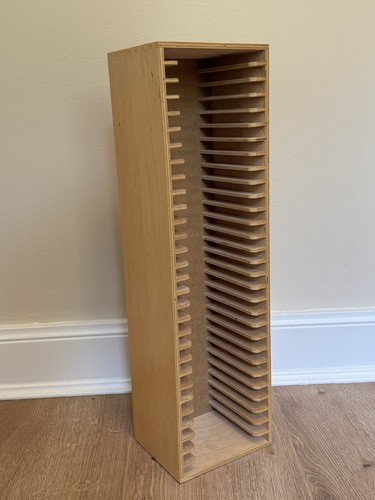 Wooden storage tower - wooden, rack