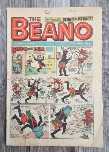 Vintage beano comic 1555 - beano, no.1555