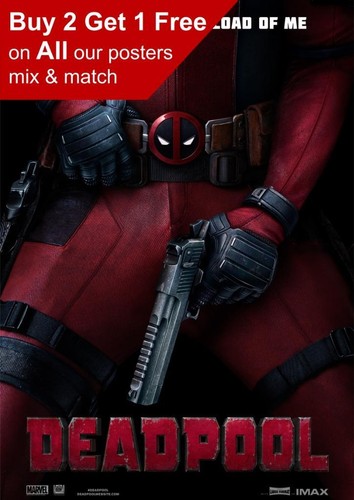 Marvel deadpool movie poster - marvel,