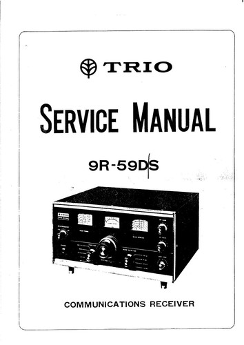 Service manual for - , kenwood