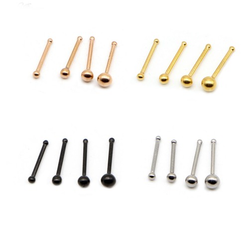 Nose stud plain ball - nose,