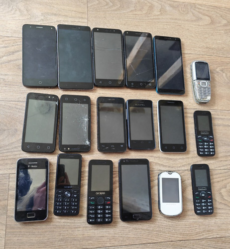 Alcatel mixed job lot 18 - job,
