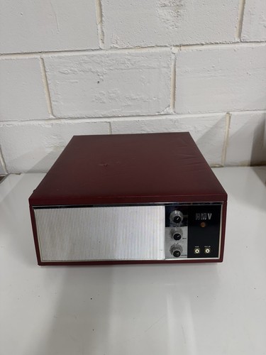 Ruby red hmv 1960s - 1960s, vintage