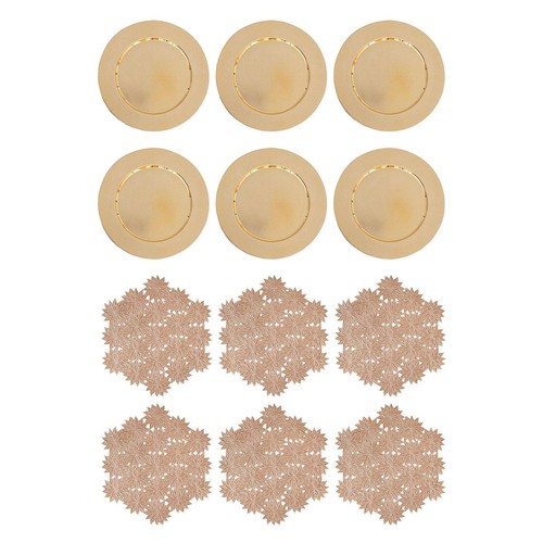 Christmas placemat charger - &,