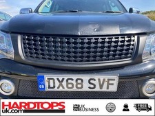 Front black edition grill - grill, for