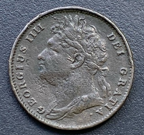 1822 george farthing - george, iv