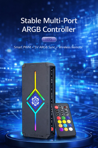 Pwm argb fan hub - pwm, 5v