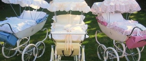 Bespoke doll pram canopy cover - bespoke,