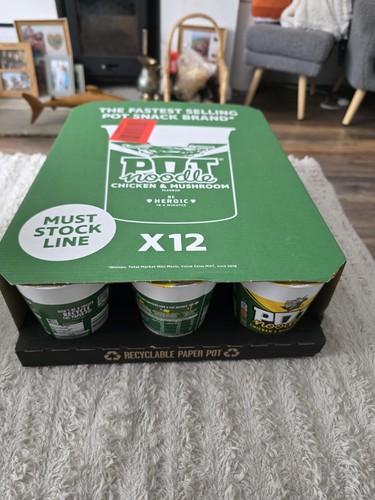 Pot noodle chicken mushroom - pot,