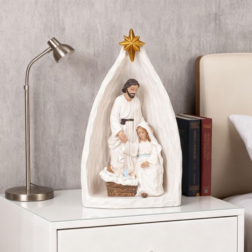 Creative resin nativity - creative,