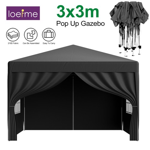 3x3m gazebo pop - 3x3m, up