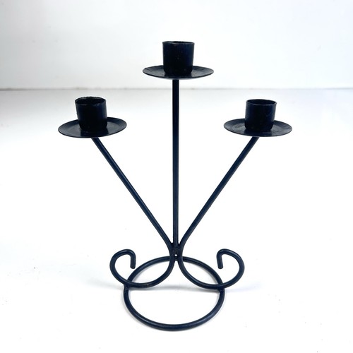 Large triple candleholder - large,