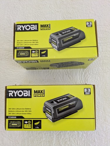 Ryobi 36v ry36b50b 5 - 36v, 5.0ah