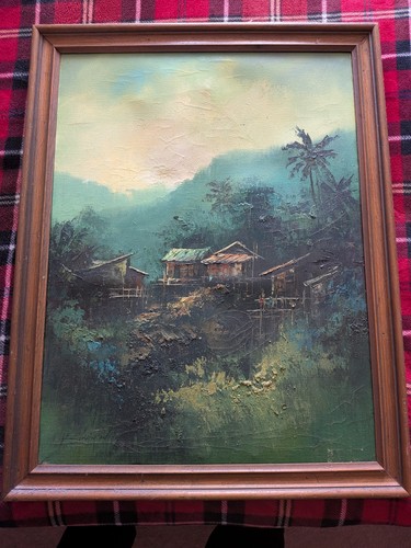 Original oil painting - oil, edwin