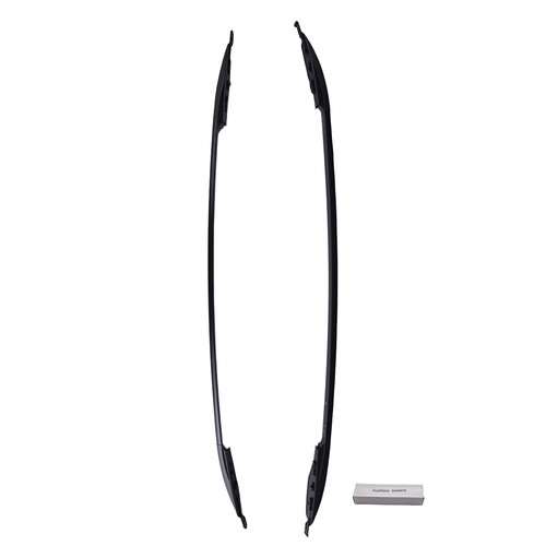 Pair aluminum roof rails side - pair,