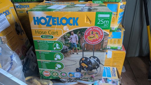 Hozelock 45m hose cart - hozelock, with