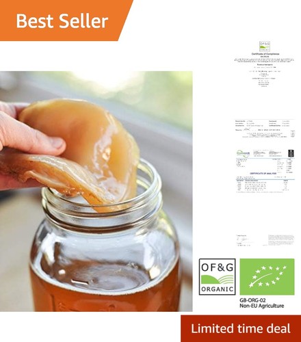 Organic kombucha scoby with - 5l,
