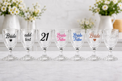 Personalised mini wine shot - personalised,