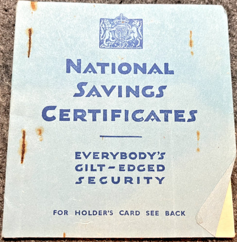 Vintage 1948 national savings - 1948,