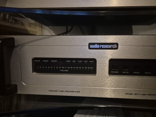 Audio research sp17 - sp17, vacuum