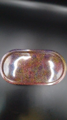 Handmade oval tray trinket - oval,