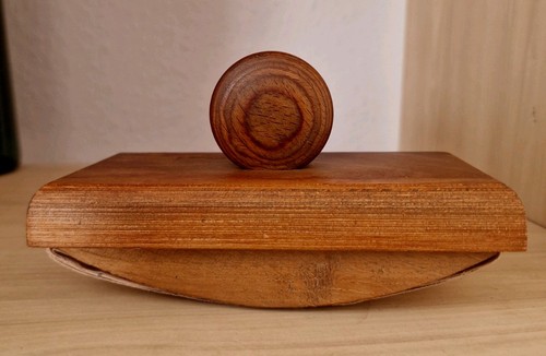 Antique hard wood rocking ink - antique,