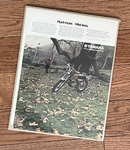 Vintage yamaha motorcycle - vintage,