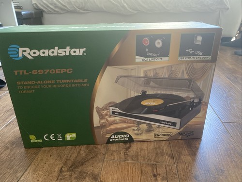 Record player roadster - record,